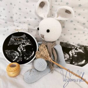 Unikatni pokloni 10 Poklon - vez ultrazvuka bebe na platnu